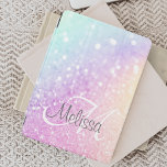Cubierta De iPad Mini Personalizado Purpurina colorido irlandés elegante<br><div class="desc">Personalice fácilmente este elegante y colorido patrón de purpurina bokeh con su nombre personalizado y/o monograma.</div>