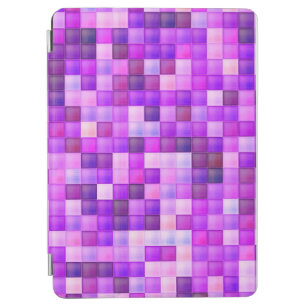 Cubierta De iPad Air Pixels Pink Square Pattern