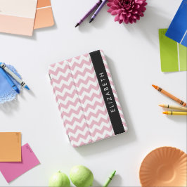 Cubierta De iPad Mini Zigzag Rosado, Chevron Rosa, Patrón De Ondas, Su N