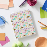 Cubierta De iPad Patrón unicornio corto y colorido<br><div class="desc">Estuche de teléfono inteligente de patrón de unicornio lindo y colorido. Este funda contiene varios unicornios mágicos de distintos colores. Póngase en contacto con el diseñador para ver los productos de coincidencia de personalizados.</div>