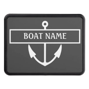 Cubierta de la boca de anclaje de nombre de barco