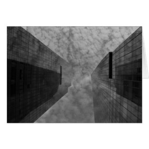 Cubierta de la nube / noir, tarjeta