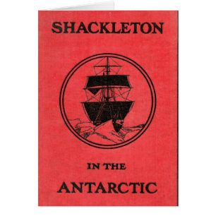 Cubierta de libro antártica del Nimrod de Ernesto