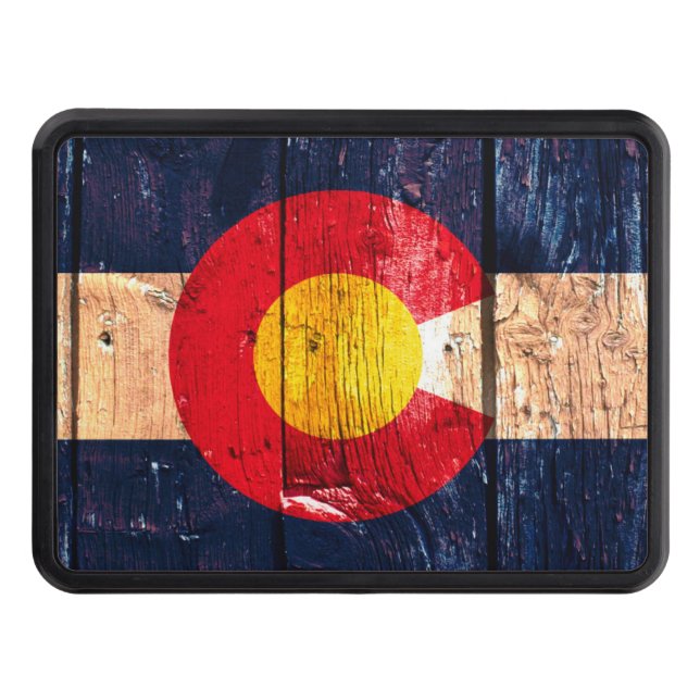 Cubierta de madera rústica del remolque de (Anverso)