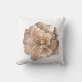 Cubierta de ostión de almohada redonda Blossom Bla