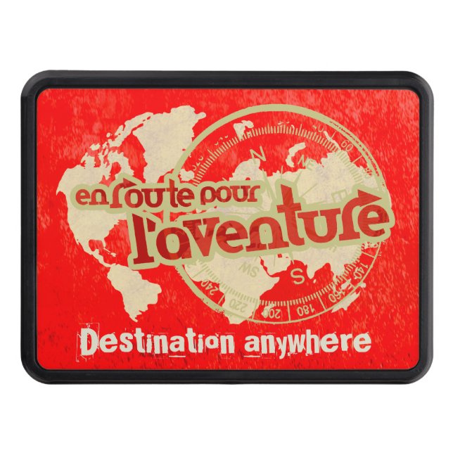 Cubierta de paso de remolque de destino de aventur (Anverso)