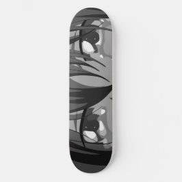 Cubierta de patinaje para skateboard Sad Anime Eye