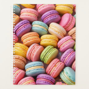 Cubierta de Planificador de Macarons Pastel