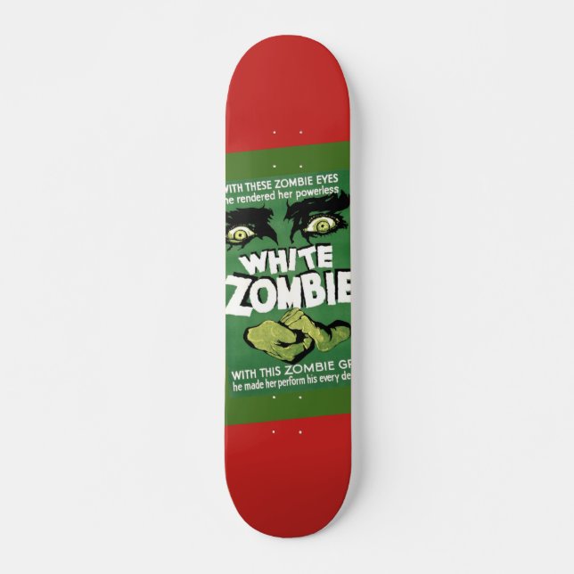 Cubierta de skateboard de película de terror clási (Anverso )