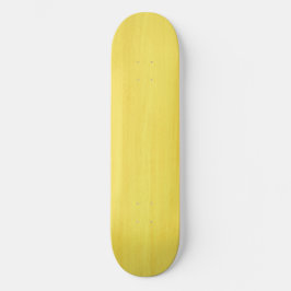 Cubierta de skateboard en blanco