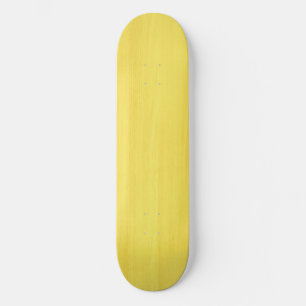Cubierta de skateboard en blanco