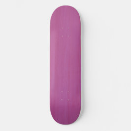 Cubierta de skateboard en blanco