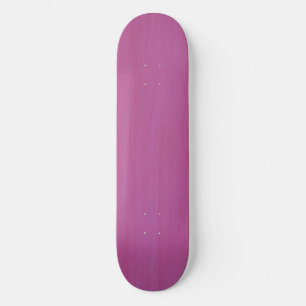 Cubierta de skateboard en blanco