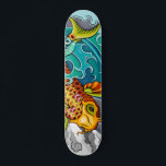 Cubierta de skateboard 'Koi'<br><div class="desc">Diseño original para Dreck.</div>