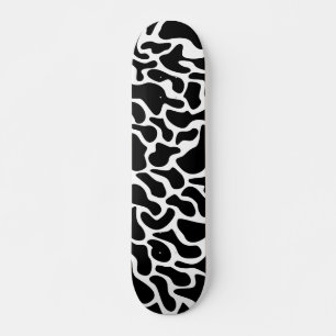 Cubierta de skateboard mit Kuhflecken Kuhflecken