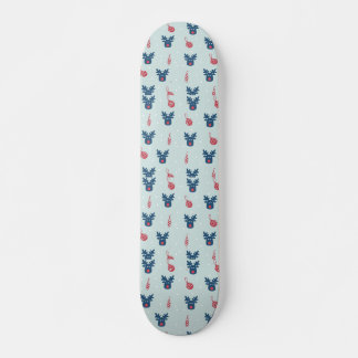 Cubierta de skateboard para navidades