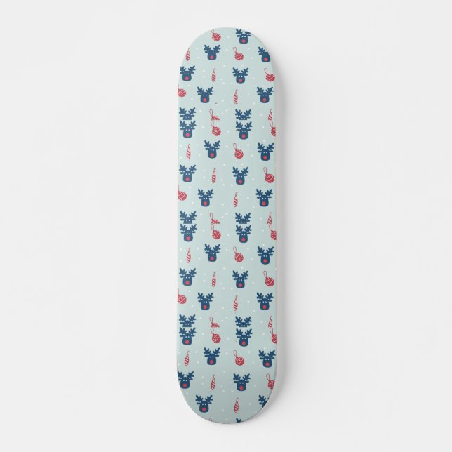 Cubierta de skateboard para navidades (Anverso )