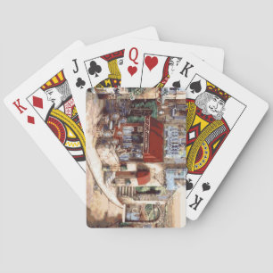 Cubierta de tela Bella Artes para jugar cartas