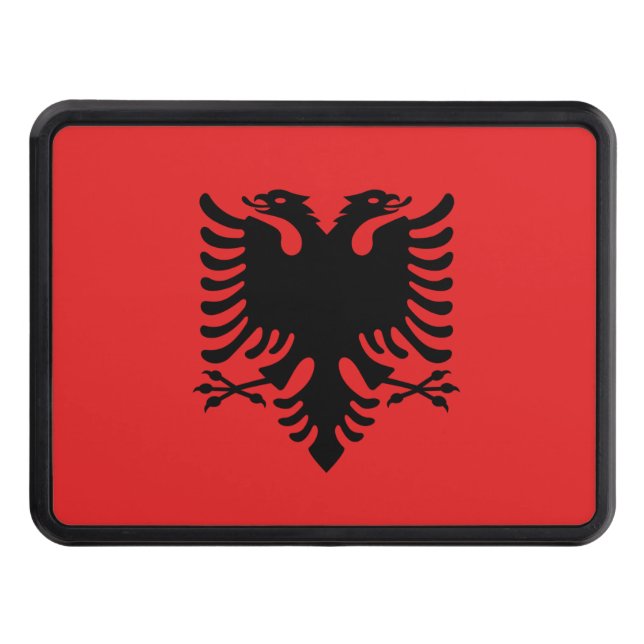 Cubierta de tono patriótico con bandera de Albania (Anverso)