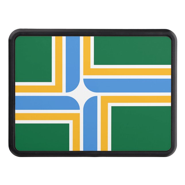 Cubierta de tono patriótico con bandera de Portlan (Anverso)