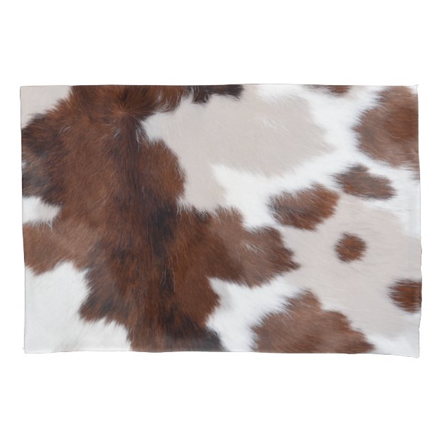 Cubierta de vaca de filas y blanco (Anverso-izquierdo)