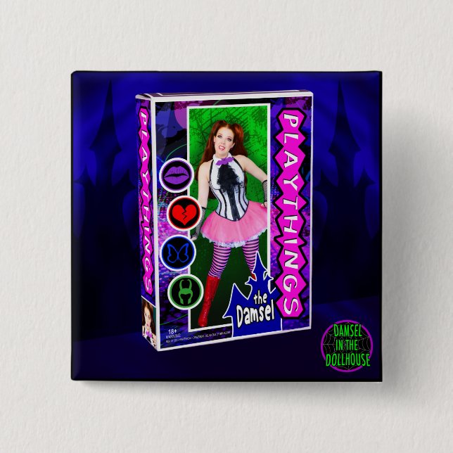 Cubierta del álbum de los Playthings botón del (Anverso)