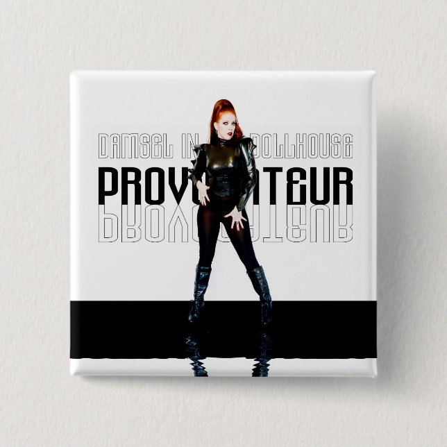 Cubierta del álbum del provocador botón del (Anverso)