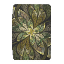 Cubierta del iPad de Chanteuse Vert del La mini