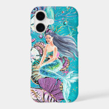 Cubierta del iPad del iPhone de la sirena