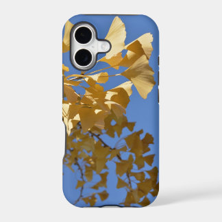 cubierta del iphone de la hoja del gingko
