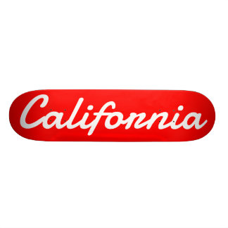 Cubierta del monopatín de California