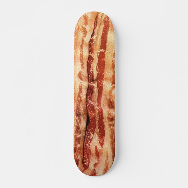 ¡Cubierta del monopatín del tocino! (Anverso )