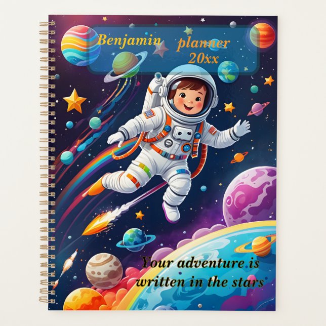 Cubierta del planificador espacial infantil person (Anverso)
