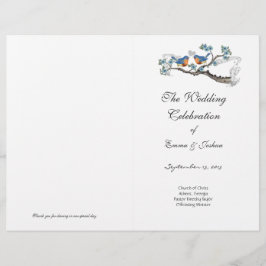 Cubierta del programa Vintage Bluebird