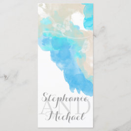 Cubierta del programa Watercolor Mariposa Ocean Sh