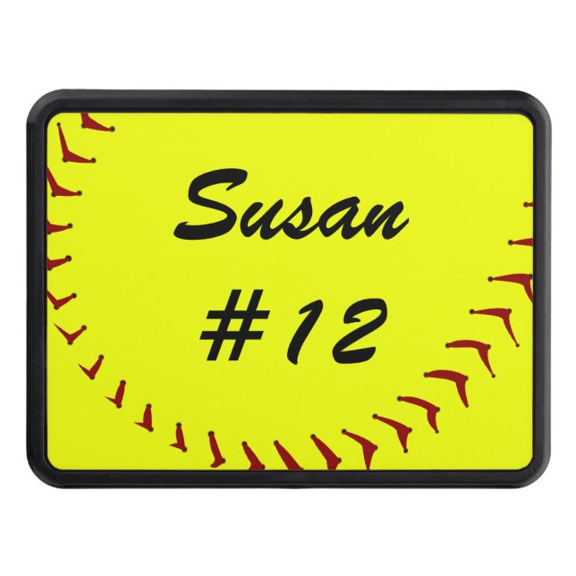 Cubierta del remolque de enganche del softball de (Anverso)