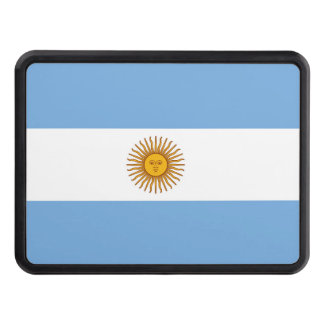 Cubierta del remolque de la bandera argentina