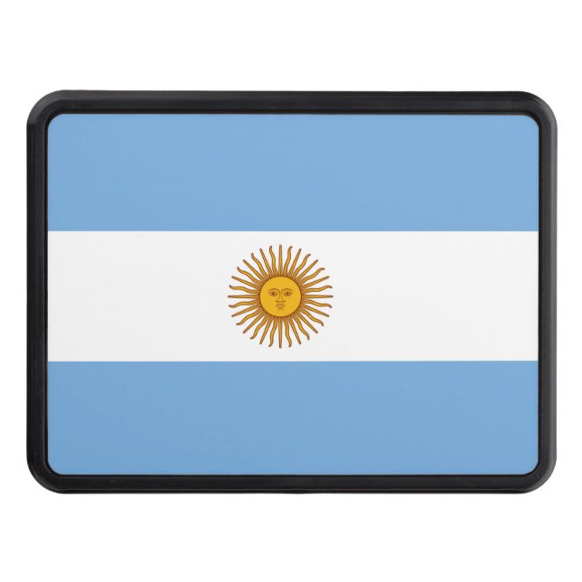 Cubierta del remolque de la bandera argentina (Anverso)