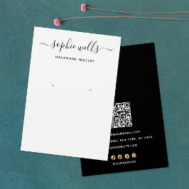 Cubierta del soporte de pantalla del código QR bla