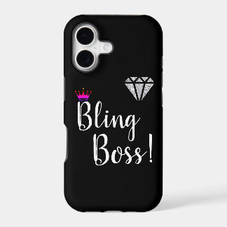 ¡Cubierta del teléfono de Bling Boss!