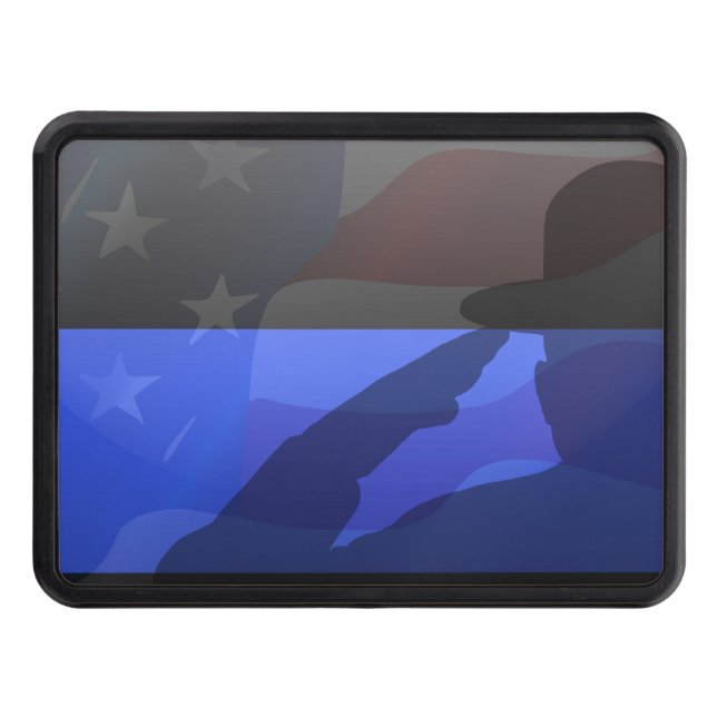 Cubierta delgada del tono de la línea azul (Anverso)