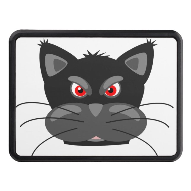 Cubierta enojada del tirón de la remolque del gato (Anverso)
