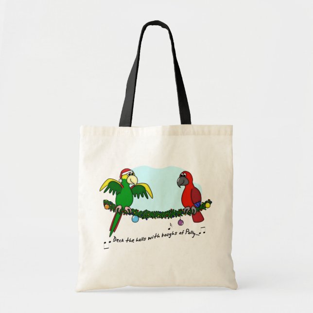 Cubierta la bolsa de asas del loro de los pasillos (Frente)
