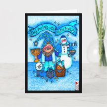 Cubierta los pasillos con la tarjeta Matzo Balls