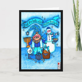 Cubierta los pasillos con la tarjeta Matzo Balls