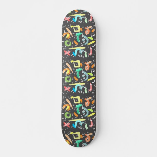 Cubierta moderna de skateboard (Anverso )