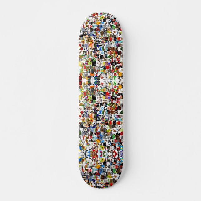 Cubierta moderna para skateboard (Anverso )