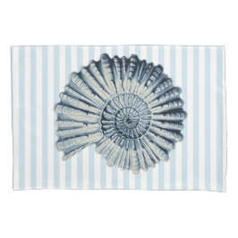 Cubierta náutica de espiral azul y franjas blancas