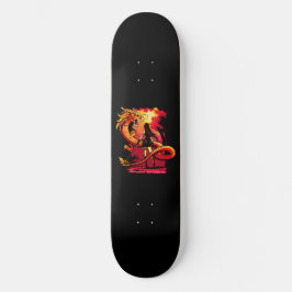 Cubierta para el Chica Dragon Ninja Skateboard