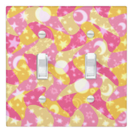 Cubierta Para Interruptor Candy Swirls Celestiales